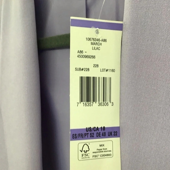 Evan Piccone 3/4 Sleeve Winged Collar Suit Jacket & Sheath Dress NWT Size 18 - Picture 14 of 14